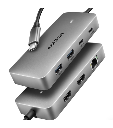 AXAGON HMC-HCR3A USB-C hub HDMI USB-A ports
