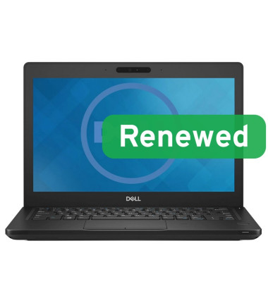 Dell | RENEW Grade B | Latitude 5290 | 12.5" HD | i5-8250U | 16GB | 256GB SSD | Intel UHD 620 | Win 11 Pro | US | Black | Smartc