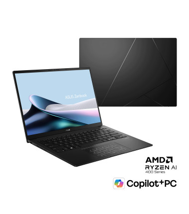 Asus Zenbook 14 UM3406GA-QD002W | Jade Black | 14 " | OLED | WUXGA | 1920 x 1200 pixels | Glossy | AMD Ryzen AI 5 | 430 | 16 GB 