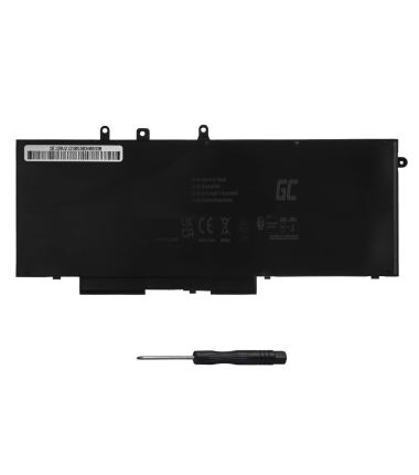 Dell GJKNX 0GJKNX battery 47Wh Latitude 5580 5590 5591 Precision 3520 top view Dell GJKNX 0GJKNX battery 47Wh Latitude 5580 5590 5591 Precision 3520 top view
