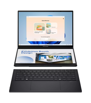 Asus Zenbook Duo UX8406CA-QL358X | Inkwell Gray | 14 " | OLED | Touchscreen | FHD | 1920 x 1200 pixels | 60 Hz | Glossy | Intel 