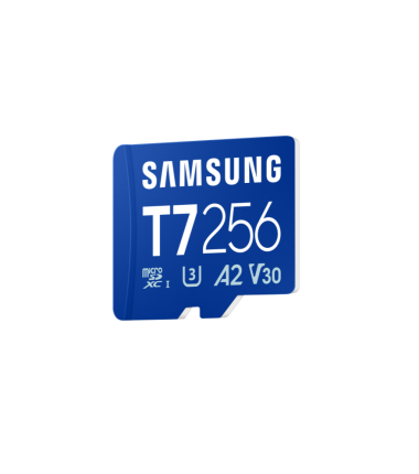 Samsung MicroSD card | T7 | 256 GB | microSDXC | Flash memory class U3, V30, A2