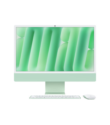 Apple iMac 24” 4.5K Retina, Apple M4 10C CPU, 10C GPU/16GB/256GB SSD/Green/INT | Apple