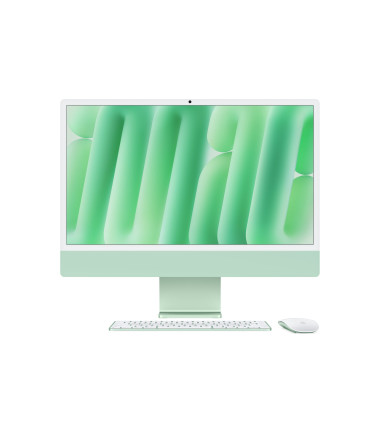 Apple iMac 24” 4.5K Retina, Apple M4 8C CPU, 8C GPU/16GB/256GB SSD/Green/INT | Apple