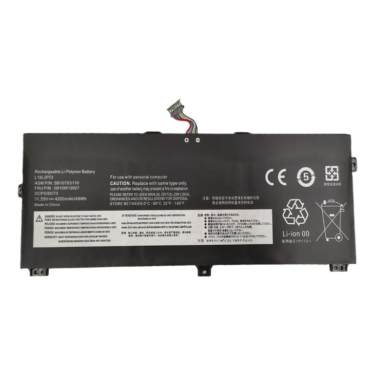 Lenovo battery l18l3p72 5b10w13927 5b10w13928 ThinkPad X13 Yoga Gen 1, X390 Yoga CP Lenovo battery l18l3p72 5b10w13927 5b10w13928 ThinkPad X13 Yoga Gen 1, X390 Yoga CP