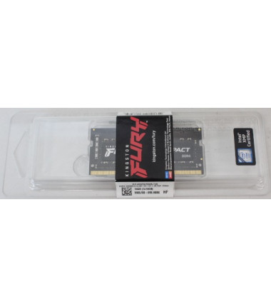 SALE OUT. Kingston Fury Impact | 16 GB | DDR4 | 3200 MHz | Notebook | Registered No | ECC No | UNPACKED