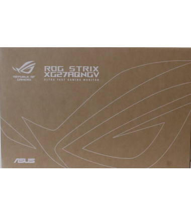 SALE OUT. | ROG Strix Pulsar XG27AQNGV | 27 " | Ultrafast IPS | 16:9 | 360 Hz | 1 ms | 2560 x 1440 pixels | 400 cd/m² | HDMI por
