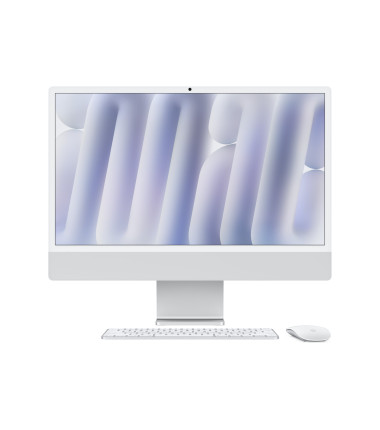 Apple iMac 24” 4.5K Retina, Apple M4 8C CPU, 8C GPU/16GB/256GB SSD/Silver/RUS | Apple