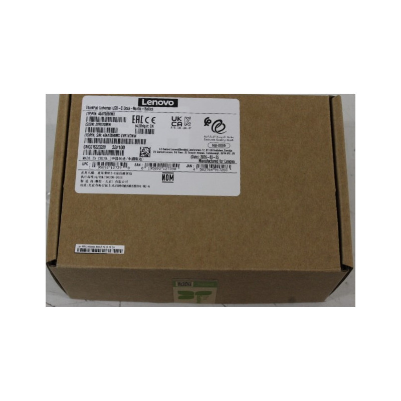 SALE OUT. Lenovo ThinkPad Universal USB USB-C Dock - EU | SALE OUT. | Lenovo ThinkPad Universal USB-C Dock - EU | Docking statio