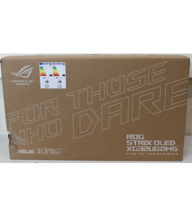 SALE OUT. ASUS ROG Strix XG32UQDMS Gaming Monitor 32" 3840x2160/16:9/250cd/m2/0.03ms Dispaly port, HDMI, USB_C, Headphone port |