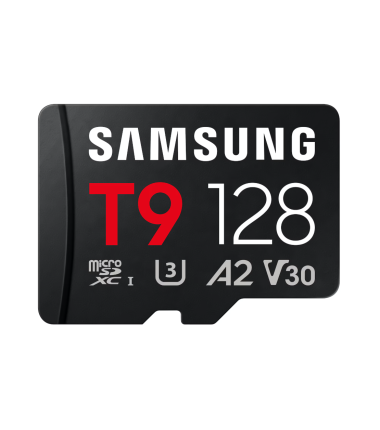 Samsung T9 | MicroSD Card | 128 GB | microSDXC | Flash memory class U3, V30, A2