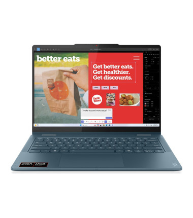 Lenovo Yoga 7 2-in-1 14AKP10 14 WUXGA Touch AMD AI R7 350/16GB/512GB/AMD Radeon 860M Graphics/WIN11 Home/ENG Backlit kbd/Tidal T