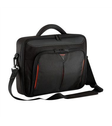 Targus | Classic | Fits up to size 14 " | Messenger - Briefcase | Shoulder strap | Black/Red