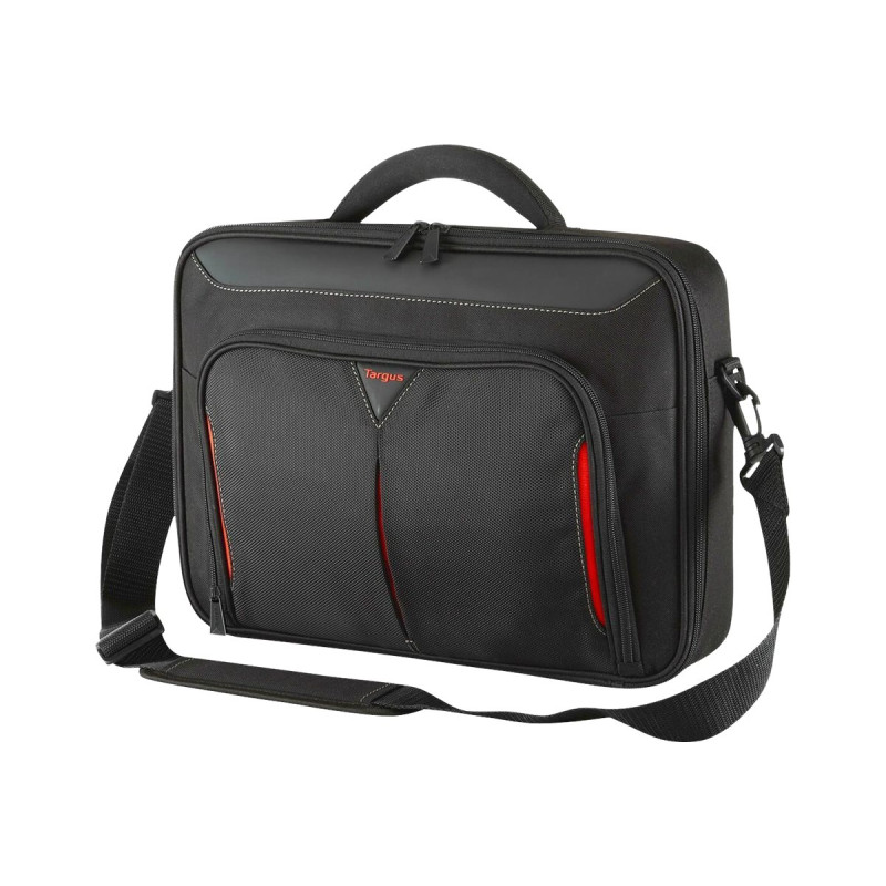 Targus | Classic | Fits up to size 14 " | Messenger - Briefcase | Shoulder strap | Black/Red