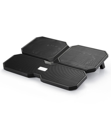 Deepcool | Multicore x6 | Notebook cooler up to 15.6" | Black | 380X295X24mm mm | 900g g