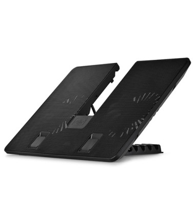 Deepcool | U-Pal | Notebook stand- cooler up to 19" | Black