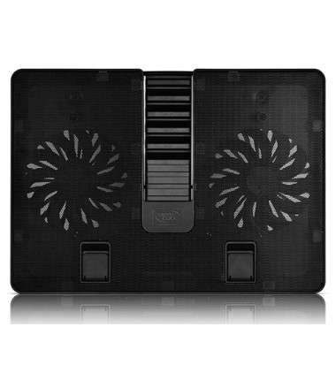 Deepcool | U-Pal | Notebook stand- cooler up to 19" | Black