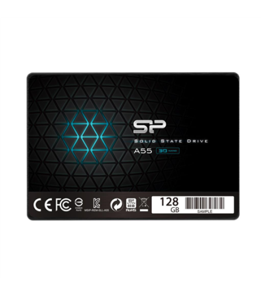 Silicon Power | A55 | 128 GB | SSD form factor 2.5" | Solid-state drive interface SATA | Read speed 550 MB/s | Write speed 420 M