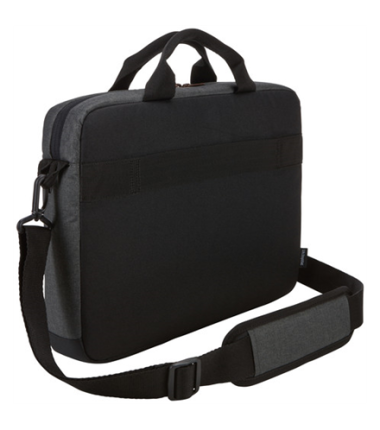 Case Logic | Era Attaché | Fits up to size 14 " | Messenger - Briefcase | Shoulder strap | Obsidian