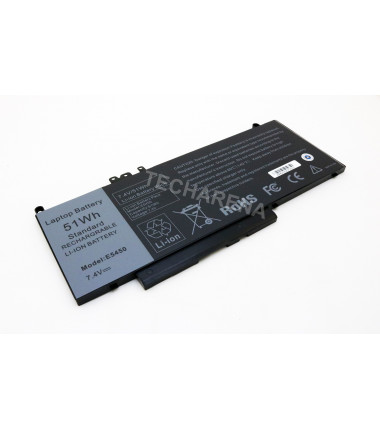 Dell 8V5GX G5M10 Latitude E5450 E5550 HQ 4-cell battery 51Wh