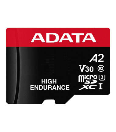 ADATA | AUSDX128GUI3V30SHA2-RA1 Memory Card | 128 GB | MicroSDXC | Flash memory class 10 | Adapter