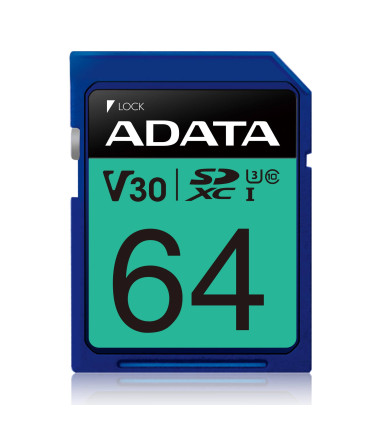 ADATA | Premier Pro | UHS-I | 64 GB | SDXC | Flash memory class 10