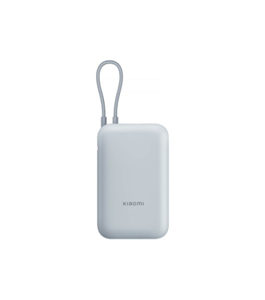 Xiaomi Power Bank (Integrated Cable) | 10000 mAh | USB-A/USB-C/USB-C cable | Ice Blue