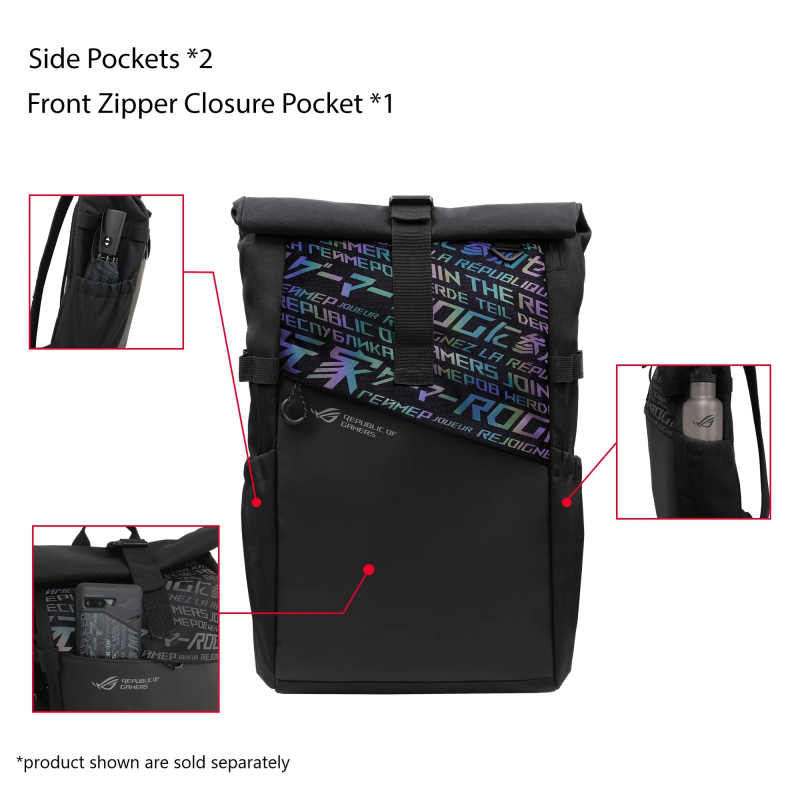 Asus BP4701 ROG BACKPACK/15_17 | Asus | Notebook carrying backpack | BP4701 | Fits up to size 17 " | Backpack | Black