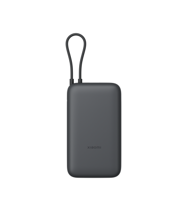 Xiaomi Power Bank 20000mAh (Integrated Cable) | 20000 mAh | Dark Gray