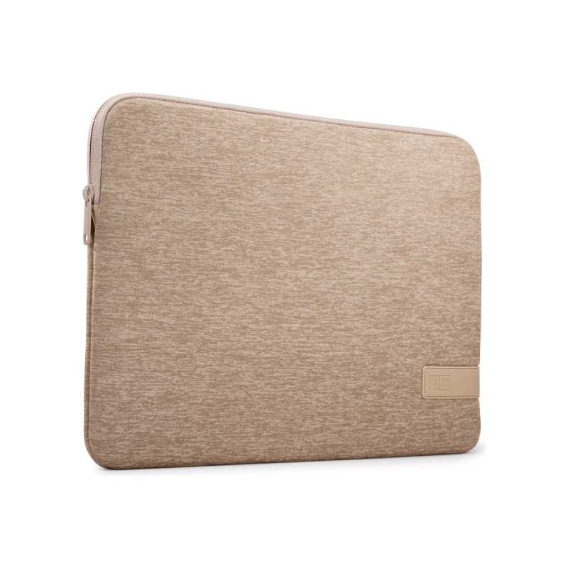 Case Logic | Reflect | Fits up to size 14 " | Laptop sleeve | Boulder beige