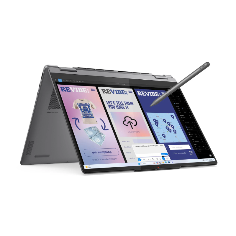 Lenovo | Yoga 7 2-in-1 14ILL10 Intel | Luna Grey | 14 " | OLED | Touchscreen | WUXGA | 1920 x 1200 pixels | Intel Core Ultra 7 |