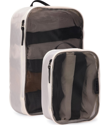 Thule | Packing Cube Set, 1x Medium, 1x Small | Packing Cube | White