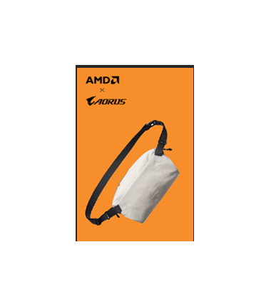 Gigabyte | AORUS AMD | Sling Bag | Grey