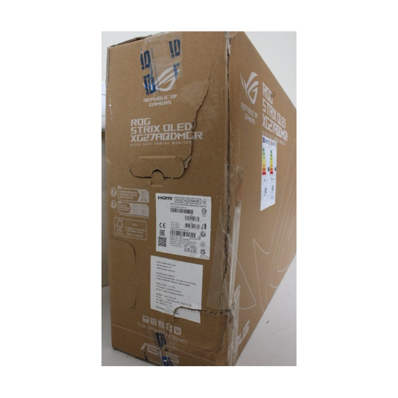 SALE OUT. ASUS ROG Strix XG27AQDMGR Gaming Monitor 27" 2560x1440/16:9/275cd/m2/0.03ms Dispaly port, HDMI, USB_C, Headphone port 