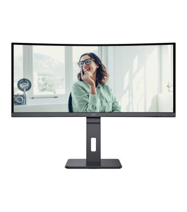 AOC | CU34P3CV | 34 " | VA | 21:9 | 100 Hz | 4 ms | 3440 x 1440 pixels | HDMI ports quantity 1