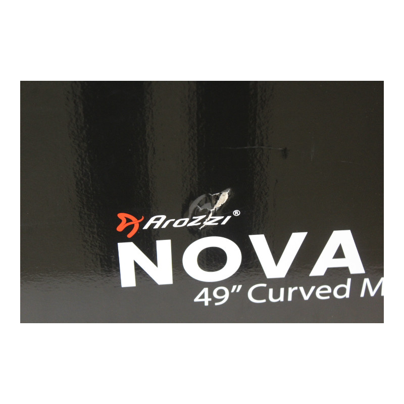 SALE OUT. Arozzi Nova 49" VA, 165Hz - White | Arozzi Nova | 49 " | VA | 32:9 | 165 Hz | 4 ms | 5120 x 1440 pixels | 350 cd/m² | 