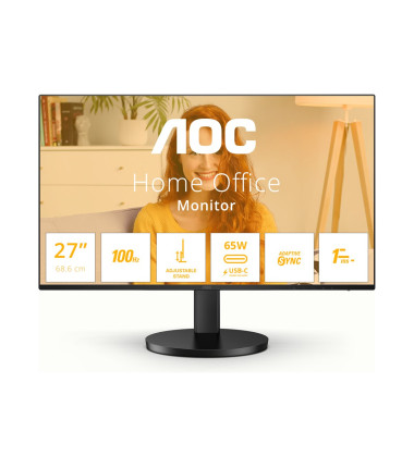 AOC | Q27B3CF2 | 27 " | IPS | QHD | 16:9 | 100 Hz | 1 ms | 2560 x 1440 pixels | 350 cd/m² | HDMI ports quantity 1 | Black | Warr