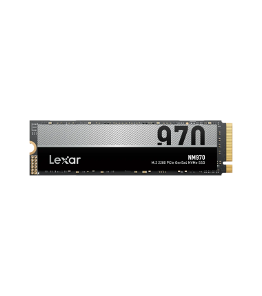 Lexar SSD | NM970 | 512 GB | SSD form factor M.2 2280 | Solid-state drive interface PCIe Gen 5X4 | Read speed 9900 MB/s | Write 