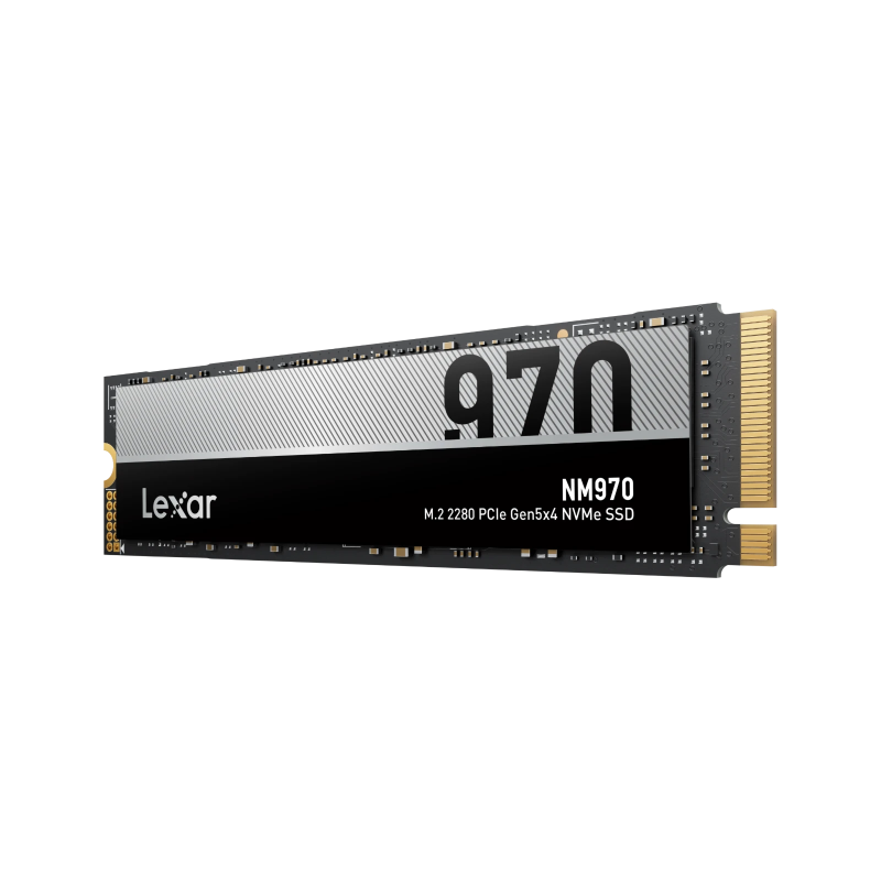 Lexar SSD | NM970 | 1000 GB | SSD form factor M.2 2280 | Solid-state drive interface PCIe Gen 5X4 | Read speed 11000 MB/s | Writ