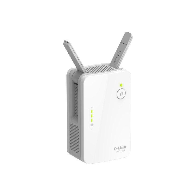 D-Link | AC1300 Wi-Fi Range Extender | DAP-1620 | 802.11ac | Mesh Support No | 400+867 Mbit/s | 10/100/1000 Mbit/s | Ethernet LA