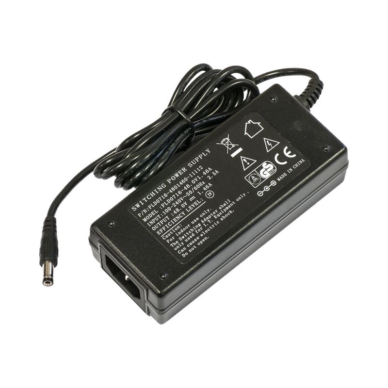 MikroTik 48V 1.46A 70W Power Adapter and Power plug | 48POW
