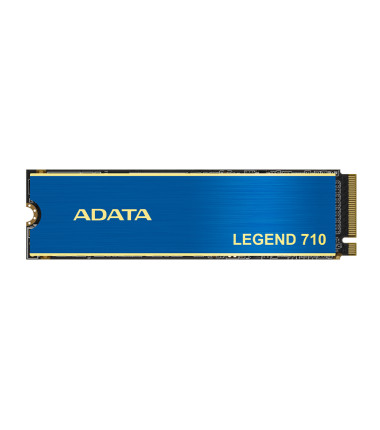 ADATA LEGEND 710 256 GB SSD form factor M.2 2280 SSD interface PCIe Gen3x4 Write speed 1800 MB/s Read speed 2400 MB/s