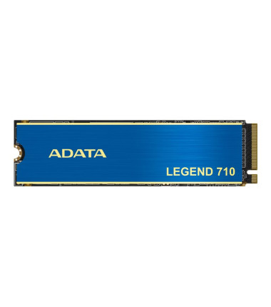 ADATA LEGEND 710 256 GB SSD form factor M.2 2280 SSD interface PCIe Gen3x4 Write speed 1800 MB/s Read speed 2400 MB/s