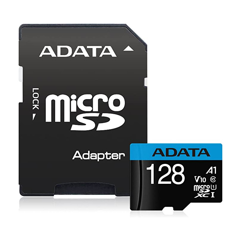 ADATA | microSDXC/SDHC UHS-I Memory Card | Premier | 128 GB | microSDHC/SDXC | Flash memory class 10