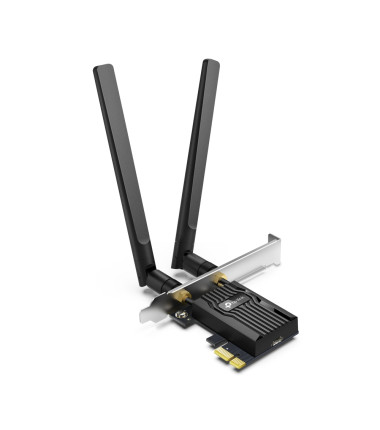 TP-LINK AX900 Wi-Fi 6 Bluetooth PCIe Adapter | Archer TX10E | 802.11ax | MU-MiMO Yes | no PoE | Antenna type Two High Gain Dual-