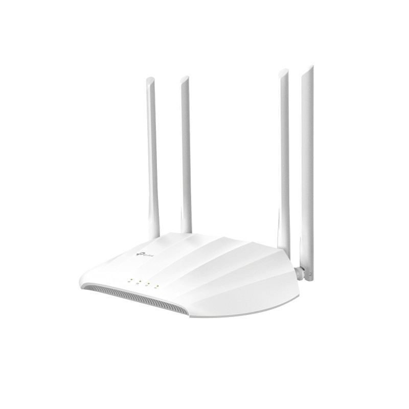 TP-LINK | Access Point | TL-WA1201 | 802.11ac | 2.4GHz/5 GHz | 300+867 Mbit/s | 10/100/1000 Mbit/s | Ethernet LAN (RJ-45) ports 
