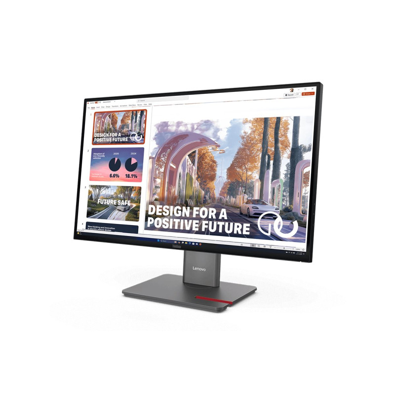 Lenovo | ThinkVision E27Q-40 | 27 " | IPS | QHD | 16:9 | 100 Hz | 4 ms | 2560 x 1440 pixels | 350 cd/m² | HDMI ports quantity 2 