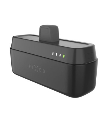 Fixed | Zen 5 Plug-in 20W Powerbank | FIXZEN-5PL-BK | 5000 mAh | USB-C: DC 5V/3A, 9V/2.22A, 12V/1.67A 20W MAX | Black