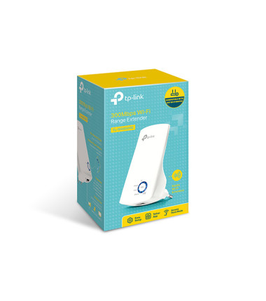 TP-LINK | Extender | TL-WA850RE | 802.11n | 2.4GHz | 300 Mbit/s | 10/100 Mbit/s | Ethernet LAN (RJ-45) ports 1 | MU-MiMO No | no