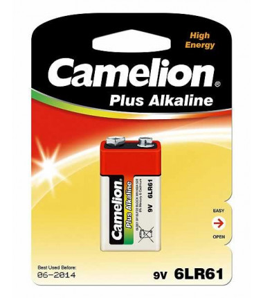 Camelion 6LF22-BP1 9V/6LR61, Plus Alkaline 6LR61, 1 pc(s)